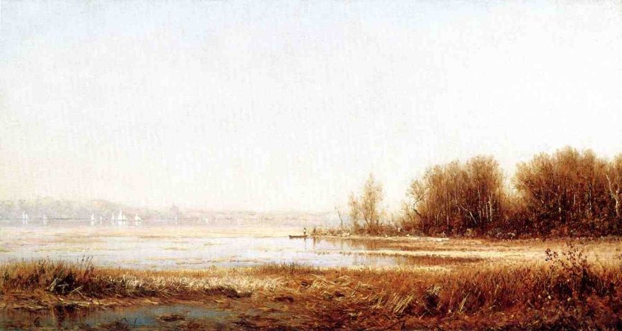 Sanford Robinson Gifford The Marshes of the Hudson